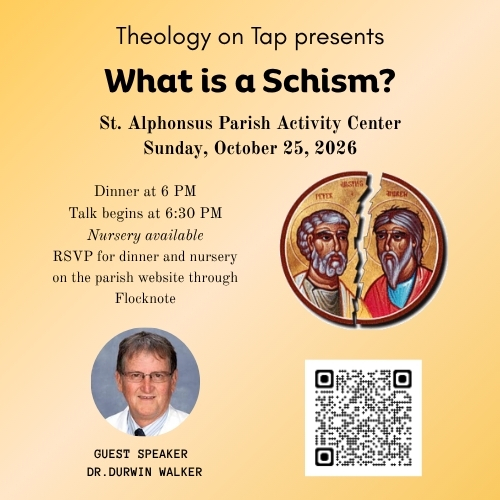 Theology on Tap 10-25-26